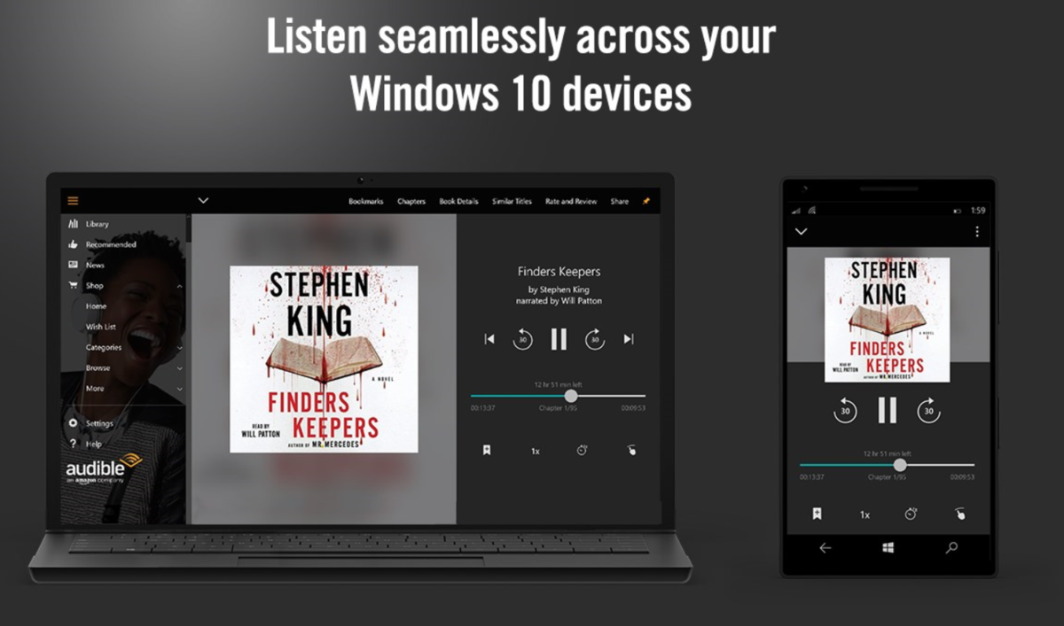 audible app windows 10